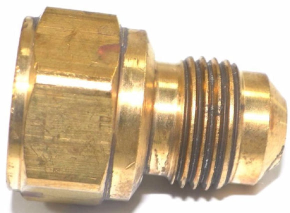 Big A Service Line 3-146660 Brass Flare Female Connector 3/8