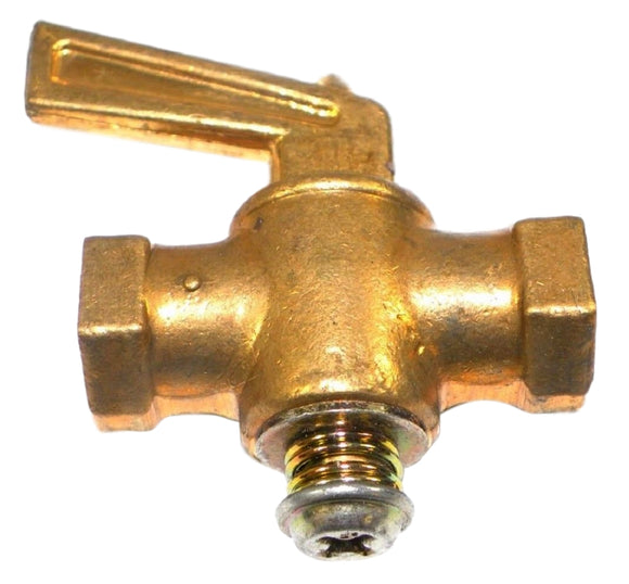 Big A 3-33122 Brass Pipe, Shut-off Cocks Female Drain Valve 1/8