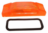 Signal Stat Lighting 02892 9040A Orange Replacement Marker Lens DOT-AP2 PC-91 - view 2