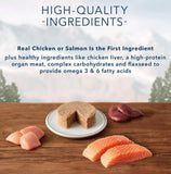 Blue Buffalo 801548 Kitten Chicken and Salmon Pate Cat Food 3 oz. Can, Pack of 6