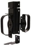 Hardware Essentials 852505 Cd-Swinging Door Latch Black, 852505