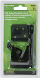 Hardware Essentials 852688 Cd Self Adjustment Gate Latch Black, 852688