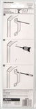 Hardware Essentials 851560 Cd-Hood Pull 7In Zinc, 851560