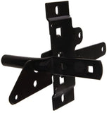 Hardware Essentials 852506 Cd Post Mount Gate Latch Black, 852506