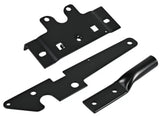 Hardware Essentials 852506 Cd Post Mount Gate Latch Black, 852506