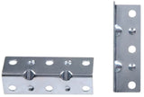 Hardware Essentials 852183 Cd-In Corner Brace 2.5X3/4 Zinc