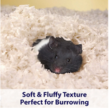 Kaytee 100037607 - Clean & Cozy White Small Animal Pet Bedding 49.2 Liters