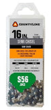 CountyLine 14356TSC Chainsaw Chain 52 Link Semi Chisel Steel 14 Inch