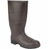 Servus 18805-DBM-100 Men's 15" H Shaft Premium Rubber Rain Boots Brown, Size 7
