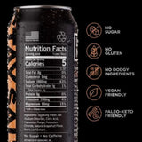 Grapefruit Salt Sparkling Electrolyte Water “ (8 Cans/16 fl. oz. Each)