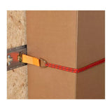 CargoSmart Rope Ring X-Track/E-Track Tie Down Strap Orange 2 in. x 6 in. 2000 lb.