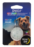 Nite Ize PSGS-07S-R6P24 - Spotlit Collar Light - Disc-O Select, 4042469