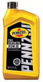 Pennzoil 550058600 Full Synthetic Motor Oil SAE 5W30 1 qt
