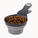 Dexas PW660432429 - Klipscoop 1 Expandable Scoop with Clip, Gray