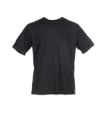 Blue Mountain YMK-1041 Men's Crew Neck Short-Sleeve T-Shirt, Black, 4XL