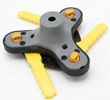 Shakespeare 17239 Universal Ballistic Hybrid Trimmer Head Yellow Nylon