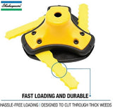 Shakespeare 17255 Push-N-Load 3-Blade Universal Fit Bladed Trimmer Head