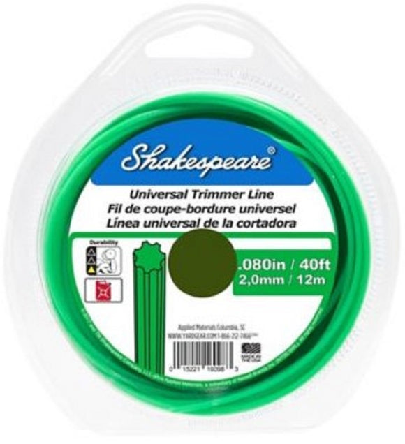 Shakespeare 17264 Universal Geared Trimmer Line 0.08 Inch x 40ft