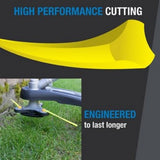 Shakespeare 17460 Ballistic Tri-Edged Trimmer Line 0.105" x 30ft Nylon Yellow