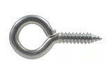 Hardware Essentials 851767 Large Cd Screw Eye Bolts, 0.135 in x 1-3/8 in, 2-Pack