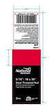 SteelWorks 11014 5/16"-18 x 36" Steel Threaded Rod, Zinc Plated