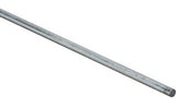Hillman SteelWorks 11150 3/16" x 36" Steel Smooth Rod Zinc Plated