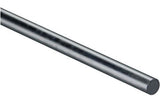 Hillman SteelWorks 11154 1/2" x 36" Steel Smooth Rod, Zinc Plated