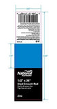 Hillman SteelWorks 11154 1/2" x 36" Steel Smooth Rod, Zinc Plated