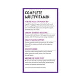 Organic Multivitamin for Women 40+ - Whole Food Complex- Once Daily (72 Tablets)