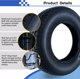 Hi-Run LZ1003 Replacement Trailer Tire for Utility, RV and Boat Trailers