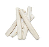 Retriever Large Rolls 10" Natural Beefhide Rawhide Dog Chew Treats, 5 Count