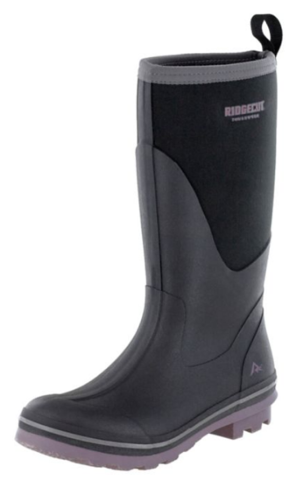 Ridgecut 923510W985TR060XXX Women's Farmsteader Boots, Black, 9M