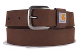 Carhartt A000551800104 Women's Saddle Leather Belt, 1.25 in., Brown, Large