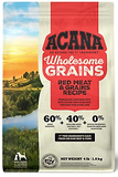 Acana F1B202033K01800 - Wholesome Grains Red Meat Dry Dog Food, 4 lb.