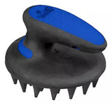 Tough-1 68-909-4-0 Great Grips Cone Curry with Handle, Rubber - Royal Blue