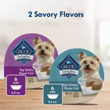 Blue Buffalo Delights Adult Chicken & Sirloin Pate Wet Dog Food - Count of 12 - view 5