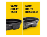 Rubbermaid BRUTE 4243-00-GRAY Structural Foam Stock Tank, 50 gal. Capacity