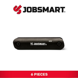 JobSmart JS202436 6-Piece Folding Metric Nut Driver Set Hex Key Style Chrome