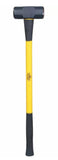 GroundWork 60411032 Fiberglass Handle, Durable Steel Sledge Hammer