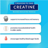 Creatine Monohydrate Powder - Fruit Punch (16.5 oz./78 Servings)