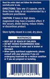 Magnesium Capsules - 500 MG (100 Vegetarian Capsules)