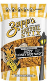 Zapp's 27301 Jazzy Honey Mustard Pretzel Stix, 16 oz.