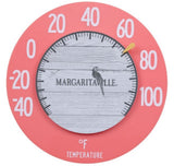 La Crosse 104-120MV1 Margaritaville Thermometer, Salmon