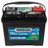 Traveller TS/IB-24MSHD Powered by Interstate Marine Starting Battery G24M 800