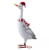 Red Shed 22 in. Metal Christmas Holiday Duck Porch Decoration