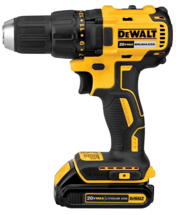 DeWALT DCD777D1 1/2 in. Drill Driver Kit with 2 Amp Hr Battery