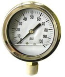 CountyLine LG 100 1PK 100 PSI Liquid Pressure Gauge