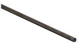 Hillman SteelWorks 11594 4055BC 1/4" x 48" Smooth Metal Rod Plain Steel