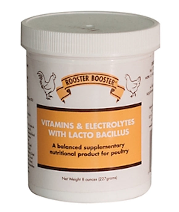 Rooster Booster 50705 Vitamin & Electrolytes w/ Lactobacillus Poultry Supplement