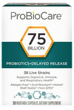 Probiotic - 75 Billion CFUs - Promotes Digestive Wellness (30 Plant-Based Caps)